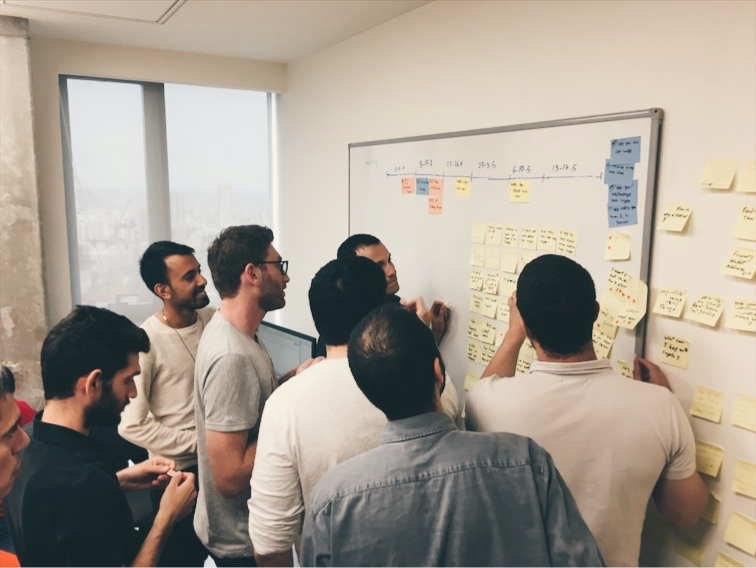 The group at First DAG running a short workshop